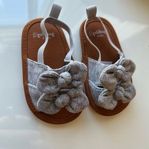 2/$10 goldbug Infant Sandals 3-6 months